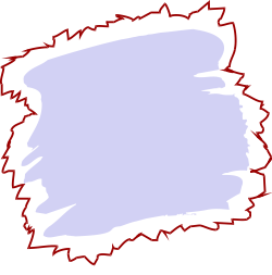 Purple Paint Stroke Clipart - Decorative Borders and Backgrounds