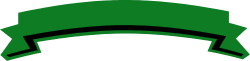 Green Hat with White Stripe Clipart  Vibrant Borders and Bakribbn Designs