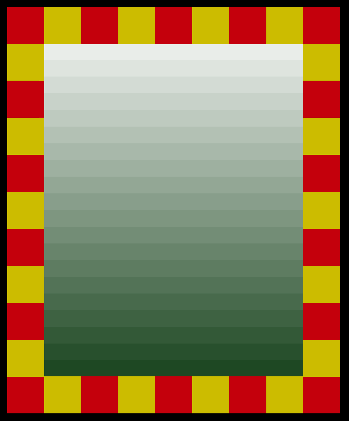 Vibrant Red and Yellow Square Border Clipart Design