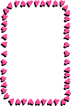 Heart Frame Clipart - Decorative Borders for Personal Touch