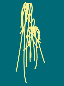 Yellow Woman Silhouette with Long Hair Clipart - Elegant Borders & Backdrop Design