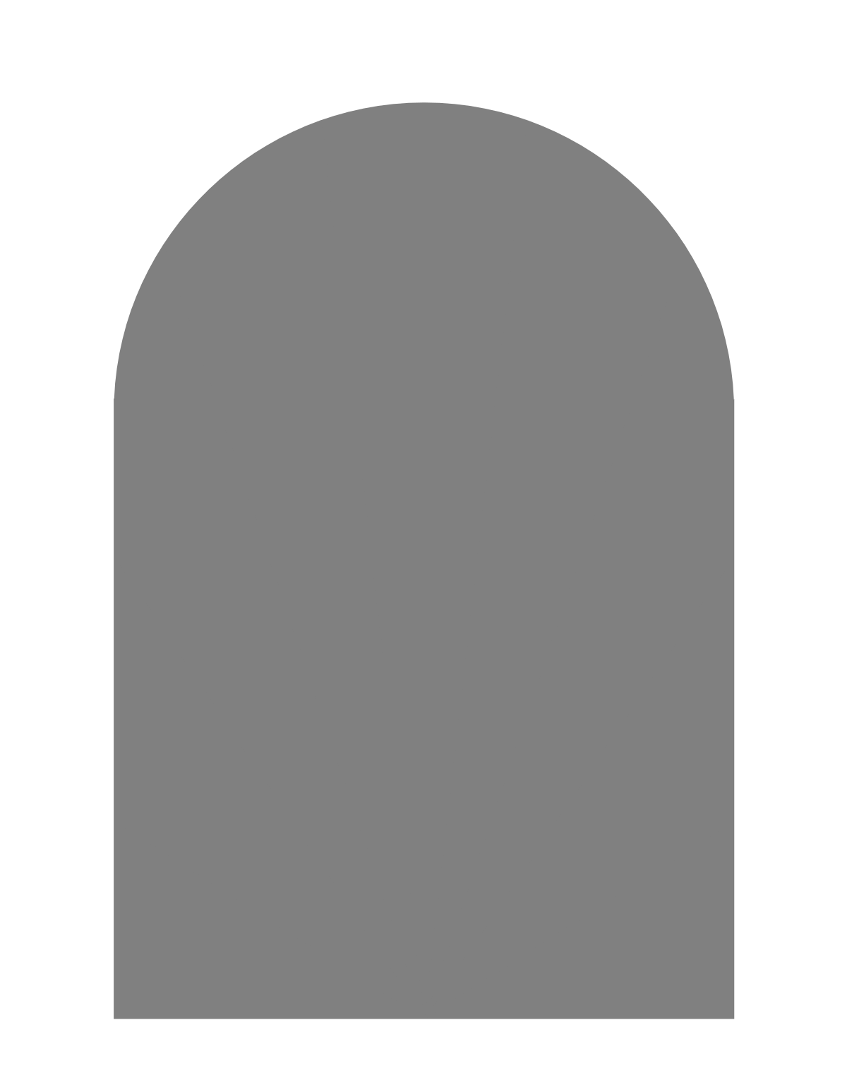 a gray tombstone with a white background clip art png transparent Gray Tombstone Clipart with White Background for Creative Designs