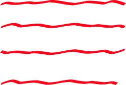 Red and Black Striped Pattern Clipart for Borders and Backgrounds
