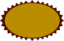 Sun Clipart on Black Background - Perfect for Borders and Designs
