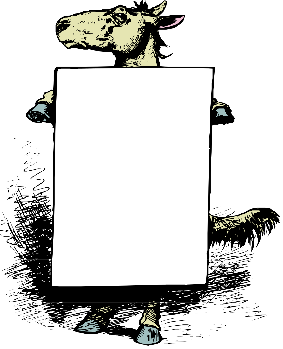 a dog holding a blank paper in its mouth clip art png transparent Dog Holding Blank Paper Clipart - Perfect for Customizable Designs