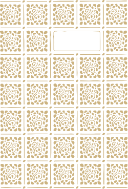 Elegant Black and Gold Pattern | Chic Clipart for Stylish Borders