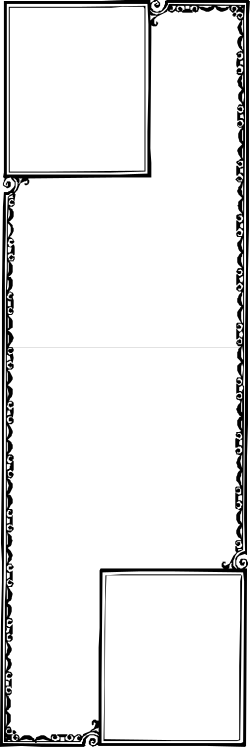 Creative Borders Clipart - Blank Paper with Elegant Border Design