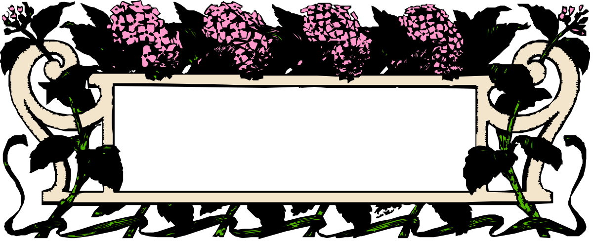 a picture of a vase with flowers on it clip art png transparent Beautiful Flower Vase Clipart for Elegant Borders