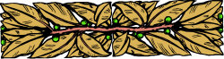 Leaf Clipart with Green Leaves - Decorative Borders and Top Designs