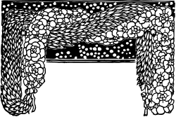 Table Borders Clipart: Elegant Black and White Drawings