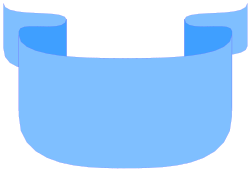 Blue Bag with Handle Clipart - Versatile Borders and Bakribbn Design