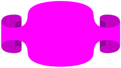 Purple Car Clipart on Black Background - Stunning Borders and Backland Design