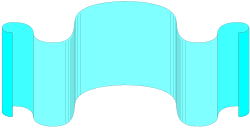 Blue Plastic Chair Clipart - Stylish Borders & B20195 Design