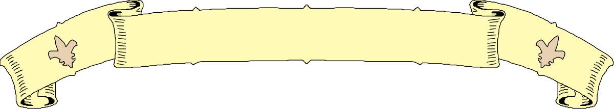 Yellow Banner with Black Background - Eye-Catching Clipart Design