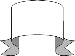 Borders,Bakribbn,BANNR023 clipart