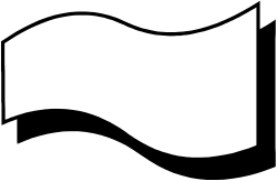White Flag Icon Clipart - Symbol of Peace and Surrender