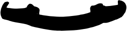 Borders of the Earth with Moon in the Sky Clipart