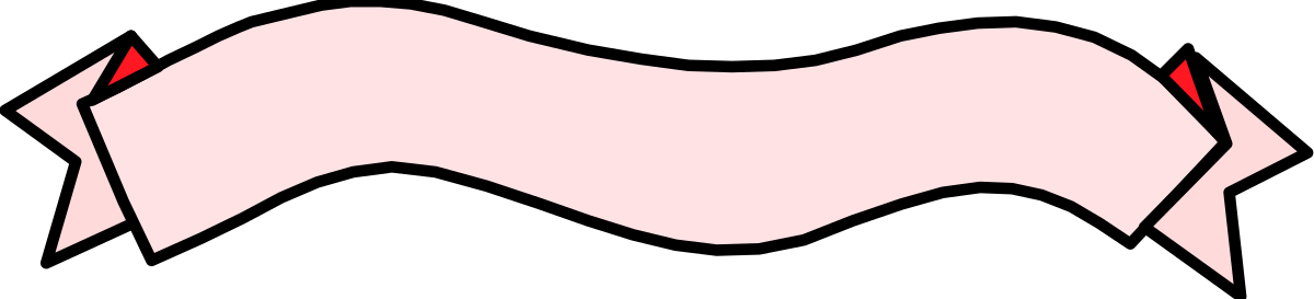 Pink and Black Borders with Red Line Clipart for Creative Designs