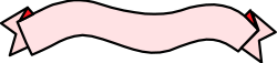 Pink and Black Borders with Red Line Clipart for Creative Designs
