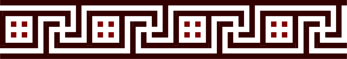 Striking Black and Red Background with Red Square Borders Clipart