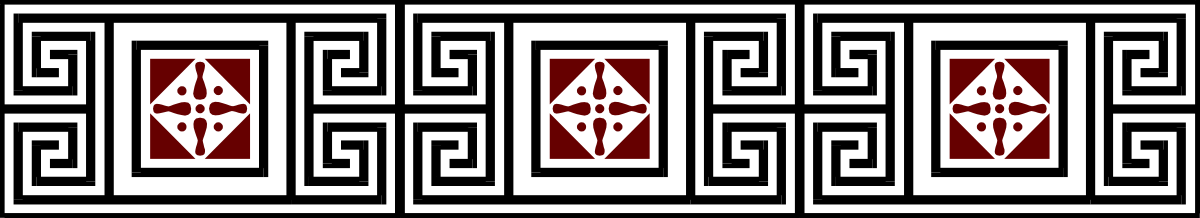 Black and Red Background with Three Arrows Clipart - Stylish Borders Design