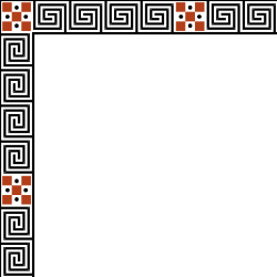 Borders and Corners Clipart: Two Types of Number Diagrams