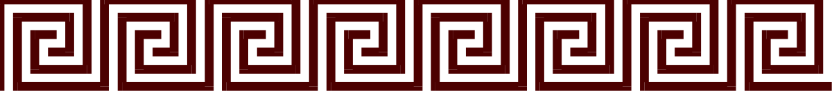 Black and Red Striped Pattern Clipart - Decorative Borders