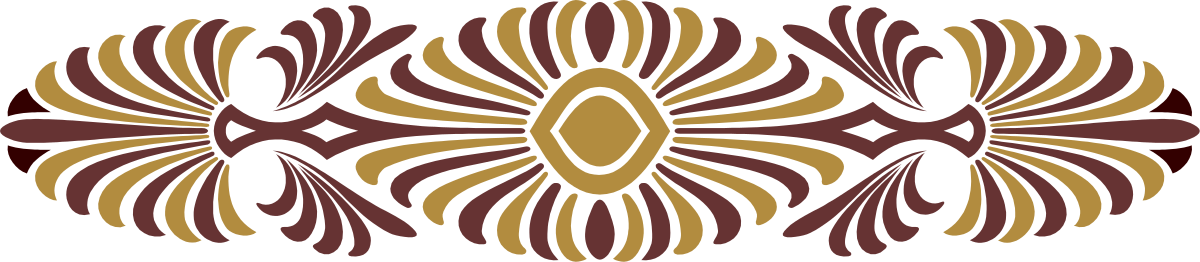Flower Pattern Clipart - Elegant Borders with Floral Design
