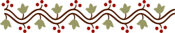 Wave Pattern Borders in Red and Green - Vibrant Clipart Designs