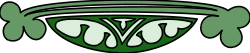 Green Dragon Clipart Logo - Vibrant Borders and Design Elements