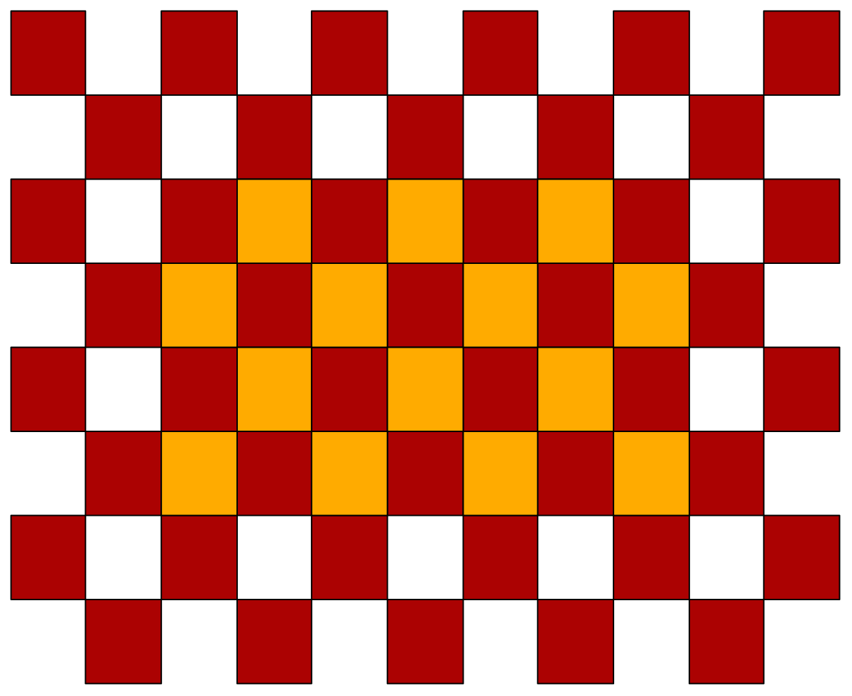 a red and yellow pixel pattern clip art png transparent Red and Yellow Pixel Pattern Clipart - Vibrant Borders Design