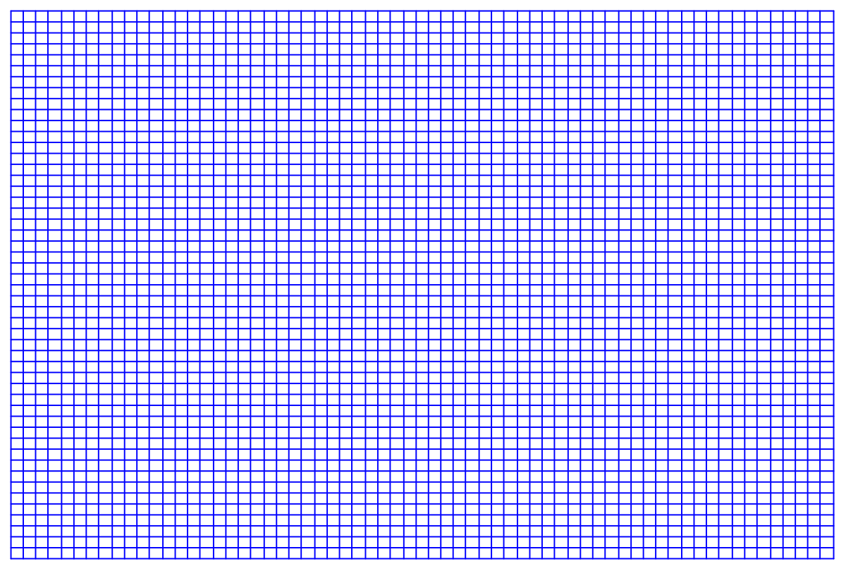 Blue Grid Pattern Clipart - Versatile Borders for Designers