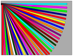 Colorful Rainbow Borders - Vibrant Line Art Clipart for Creative Projects