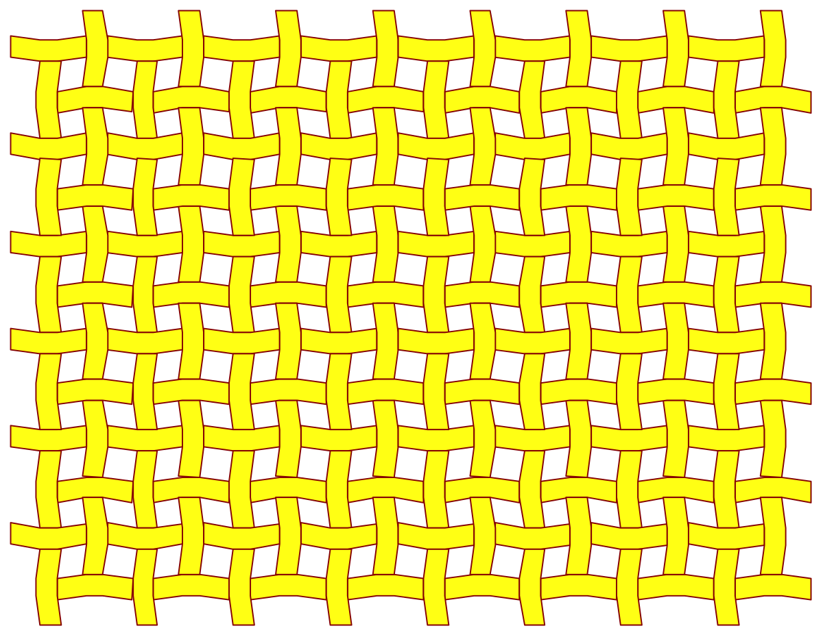 Yellow and Black Pattern Clipart for Borders and Backland Designs