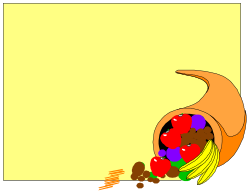Cartoon Turkey with Carrot - Fun Clipart for Thanksgiving and Fall