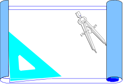 Jumping Off a Cliff Clipart - Dynamic Borders and Backland Scene