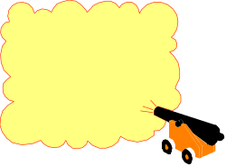 Yellow Speech Bubble Clipart on Black Background - Perfect for Creative Designs