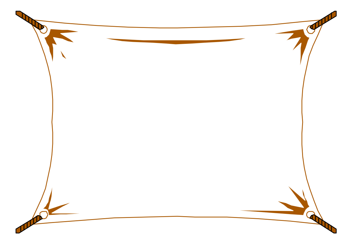 Borders and Arrows Clipart - Blank Paper Design for Creative Projects