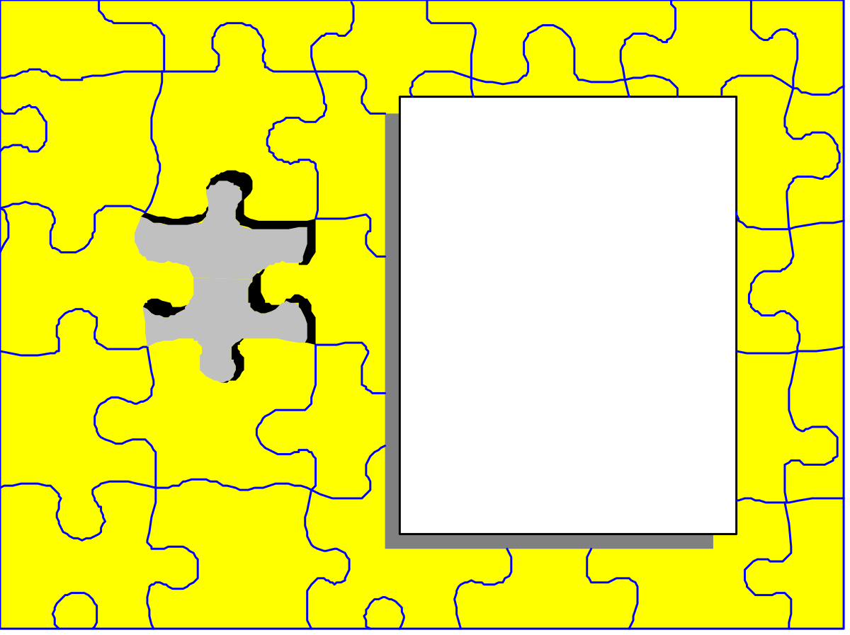 a puzzle piece with a missing piece clip art png transparent Missing Puzzle Piece Clipart - Perfect for Borders and Backland Designs