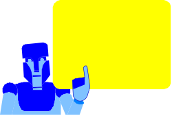 Man with Speech Bubble Clipart - Engaging Borders and Backland Design