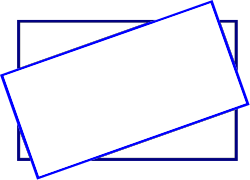 Borders Design: White and Blue Recal Clipart for Creative Projects