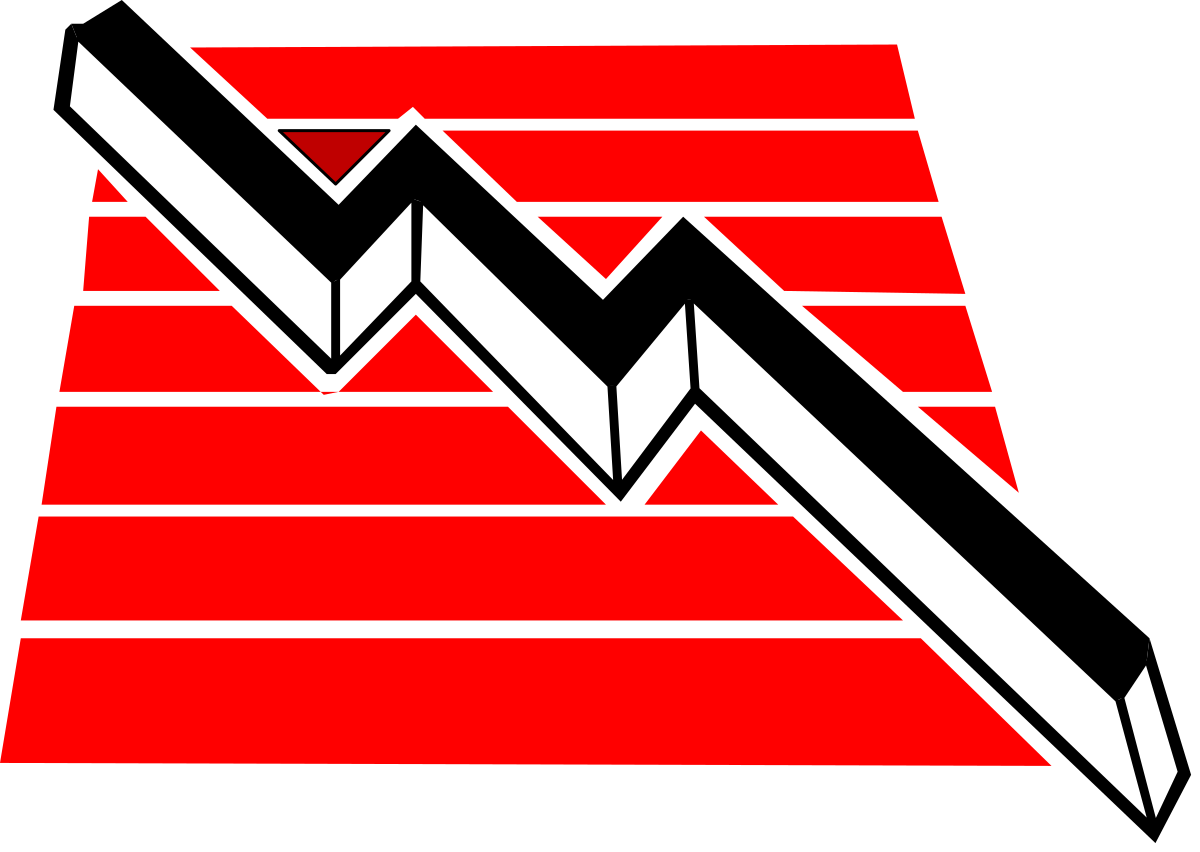 Red and White Arrow Clipart: Upward Direction Border Design