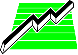 Green Mountain Clipart with White Arrow - Perfect for Borders and Backland Designs