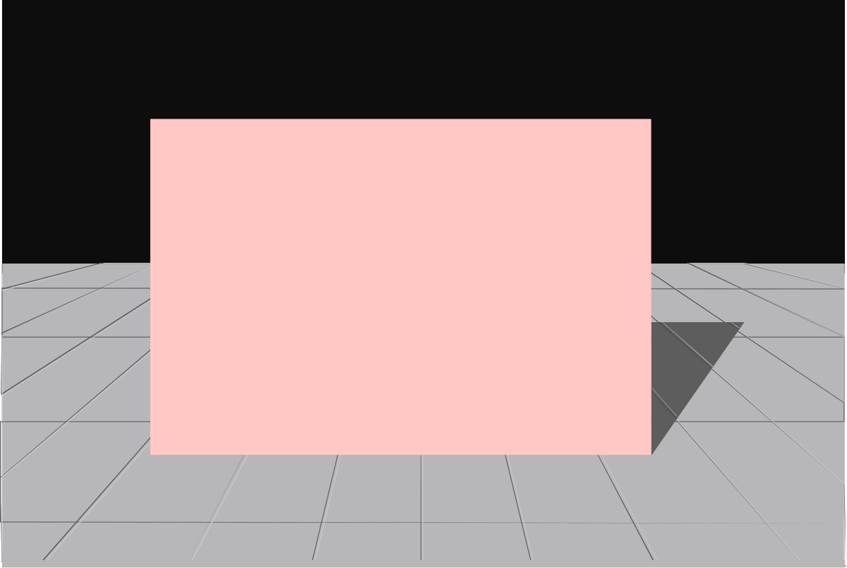 Pink Square Clipart with Shadow | Stylish Borders and Backland Design