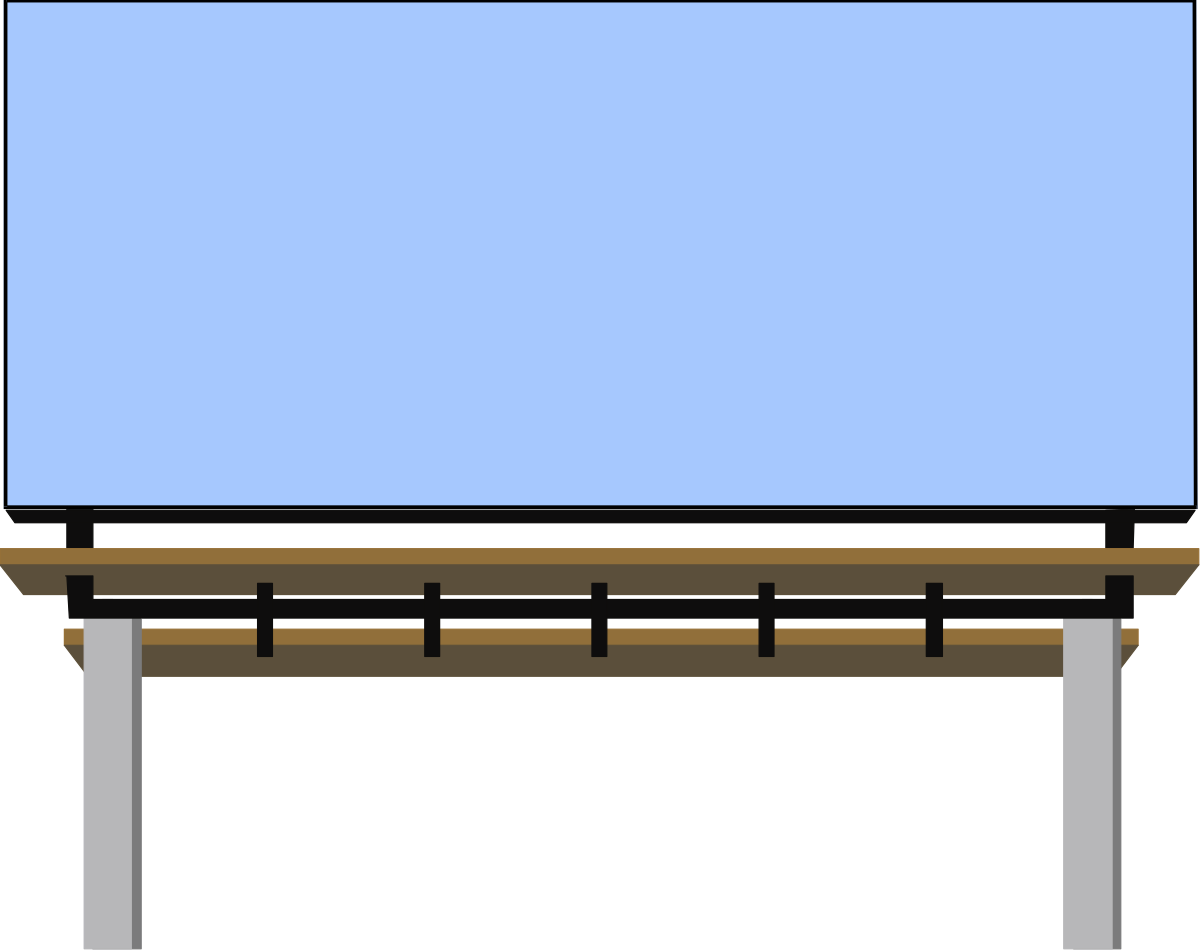 a blue board with a whiteboard on it clip art png transparent Blue Board with Whiteboard Clipart - Creative Borders for Backland Design