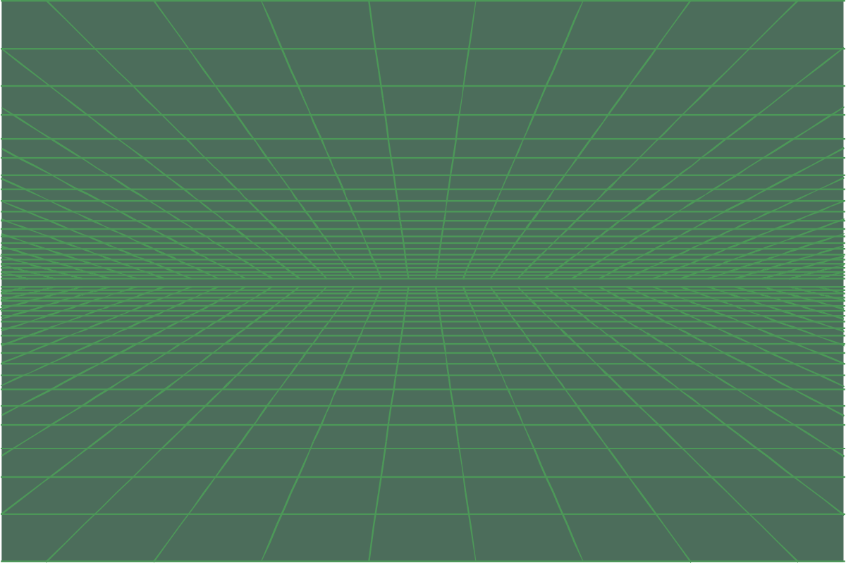 Borders and Grid Pattern Clipart: Green Backland Design