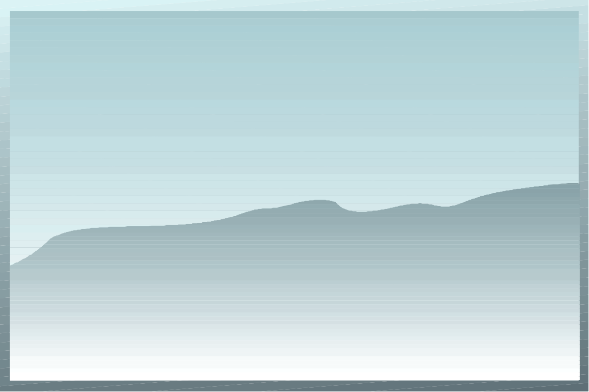 Scenic Mountain Background with Computer Screen Clipart