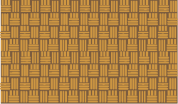 Brown Pattern Borders Clipart for Backgrounds and Designs