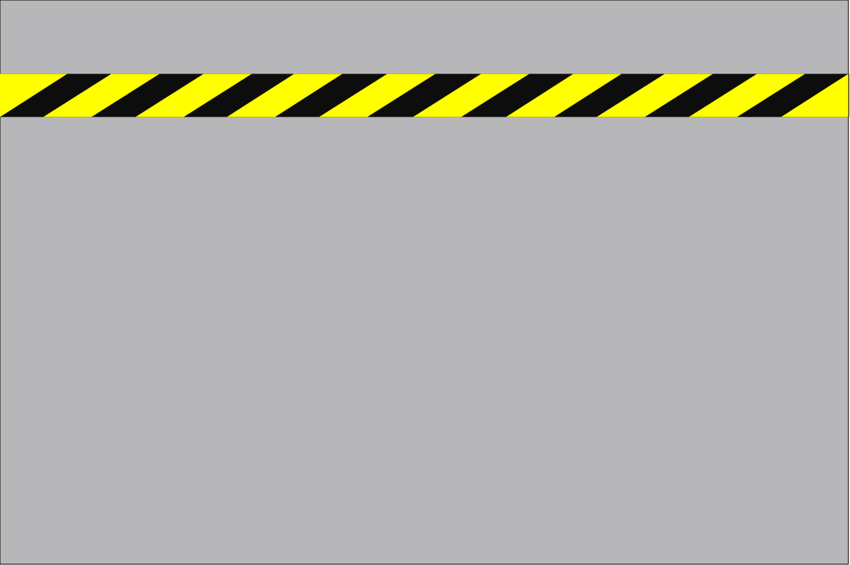 Yellow and Black Striped Diagonal Border Clipart - Versatile Backland Design