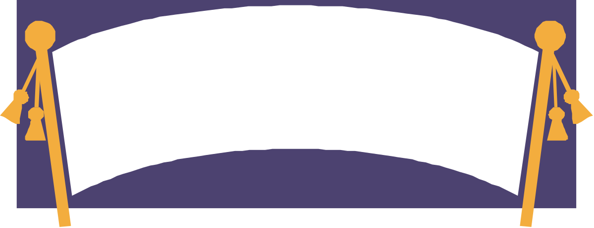 Purple and Orange Frame Clipart - Stunning Borders for Creative Designs